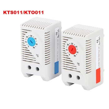 Isı sıcaklık termostatı Bağlı mekanik KTS011 / KTO011 dağıtmak Kadar Sıcaklık Kontrol Anahtarı Fan Denetleyici