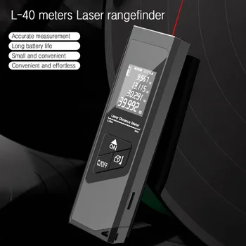 Yeni 40 M El Kızılötesi Lazer Menzil Alüminyum Alaşım Yüksek Hassasiyetli Elektronik Cetvel Rangefinders Araçları