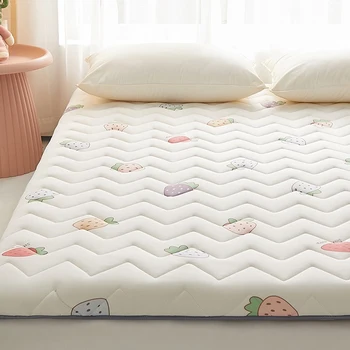lateks yatak elastik yastık ev katlanabilir rahat Tek tatami uyku pedi bahar sonbahar Çift yumuşak yastık mat