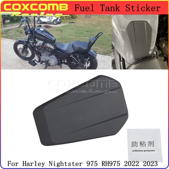 Harley Nightster 975 RH975 Yakıt Tankı Sticker Siyah 3M PVC Tank Çekiş Pedleri Koruyucu Ped Çıkartmalar Motosiklet Aksesuarları