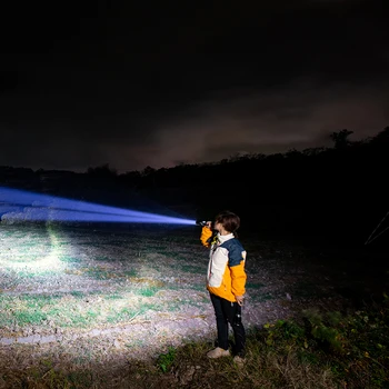 LED meşale ışık Lamba mikro usb Şarj IPX4 Su Geçirmez Kamp Balıkçılık El Feneri 3 Dişliler 250lm 500mAh Açık Ekipman
