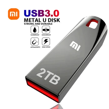 Xiaomi USB 3.0 Kalem Sürücü 2TB Flash Sürücüler 1TB Yüksek Hızlı Pendrive 512GB Taşınabilir SSD Bellek Bilgisayar İletim USB bellek Disk