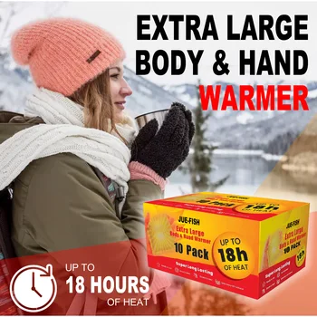 Çok amaçlı el ısıtıcı doğal kokusuz ısı paketleri soğuk koruma sıcak sonbahar ve kış