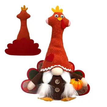 Şükran Gnome Bebek Güz Cüceler Süslemeleri İle Ev İçin Türkiye Tasarım Festivali Parti Ev Dekor Şükran Süslemeleri