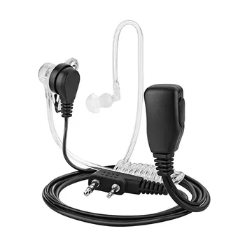 Kenwood TYT Baofeng UV-5R BF-888S CB Radyo Aksesuarları için 2 Pinli PTT mikrofon Kulaklık Kulak İçi Kulaklık