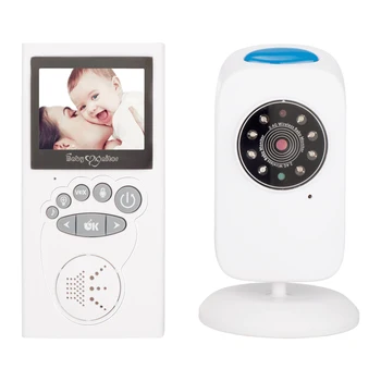 2.0 İnç Kablosuz Uzun Mesafe Dijital bebek izleme monitörü Sıcaklık Izleme Ninni Çocuk Bakıcısı dadı kamerası Interkom VOX bebek kamerası