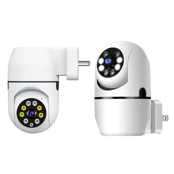 OFBK Kablosuz ev güvenlik kamerası Plug-in bebek izleme monitörü 2 Yönlü Konuşma Gece Görüş