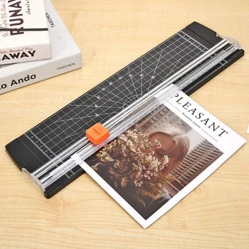 A4 kağıt kesme makinesi Kağıt Kesici Sanat Giyotin El Sanatları Fotoğraf Defteri Bıçakları DIY Ofis Ev Kırtasiye Bıçak Yüksek Kalite