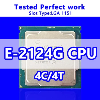 Xeon E-2124G işlemci SR3WL 4 çekirdek 4 konu 8MB önbellek 3.4 Ghz ana frekans LGA1151 için sunucu ana kartı C240 yonga seti