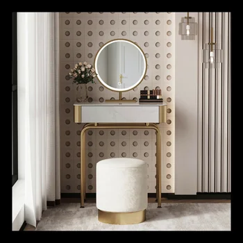 High-end özel küçük dresser tuvalet masası yatak odası masa depolama dolabı