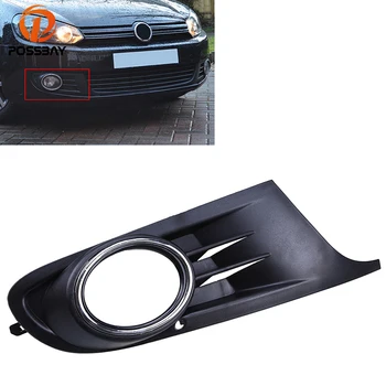 POSSBAY Araba-styling Sağ Yan Araba Ön Tampon Alt Grille Fit 2009-2013 VW Golf MK6 Varyant Sis aydınlatma koruması