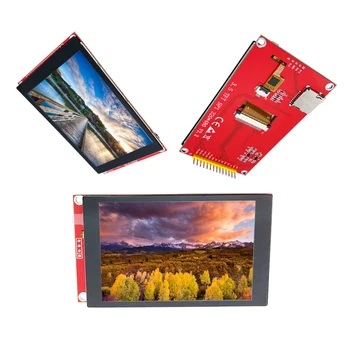 3.5 inç TFT LCD IPS Modülü Seri Port SPI ILI9488 ILI9486 kapasitif Dokunmatik RGB320 * 480 esp32 Ücretsiz Kargo