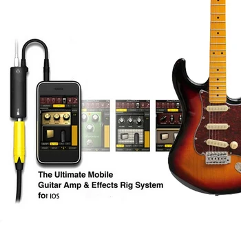 1 Adet Yüksek Kaliteli İrig Gitar Efektleri Yerine Gitar Telefon Gitar Arabirim Dönüştürücü