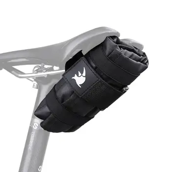Rhinowalk Bisiklet Çantası Alet Çantası Üst Ön Tüp şasi çantası Börek Paketi Kılıfı Bisiklet Aksesuarları Siyah MTB Bisiklet Arka alet setleri