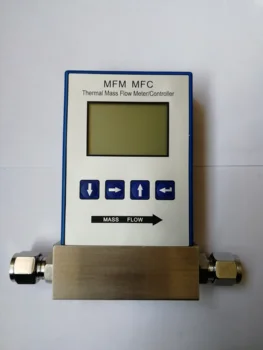 Mikro Termal Gaz Kütle Akış Ölçer Gaz Debimetre 20 ml / dakika~30L / dak 4-20mA Sinyal Çıkışı Oksijen Nitrojen