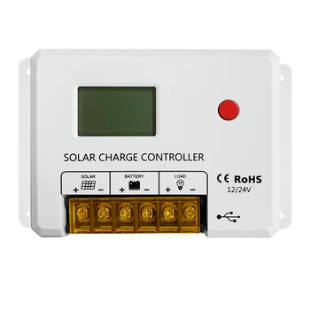 Solar Şarj Deşarj Kontrol Cihazı Otomatik 12V / 24V / 36 / 48V 20A 30A 40A 60A PWM RS485 BMS Çift Karavan Telefon ışığı Araba Güneş Pili