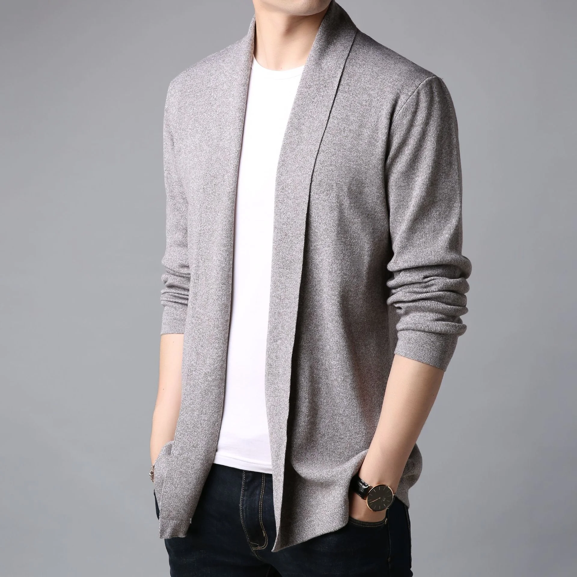 2023 Marka Sonbahar erkek Ceketleri Hırka Kazak Slim Fit Gençlik Palto Erkek Kazak Ceket Giyim . ' - ' . 0