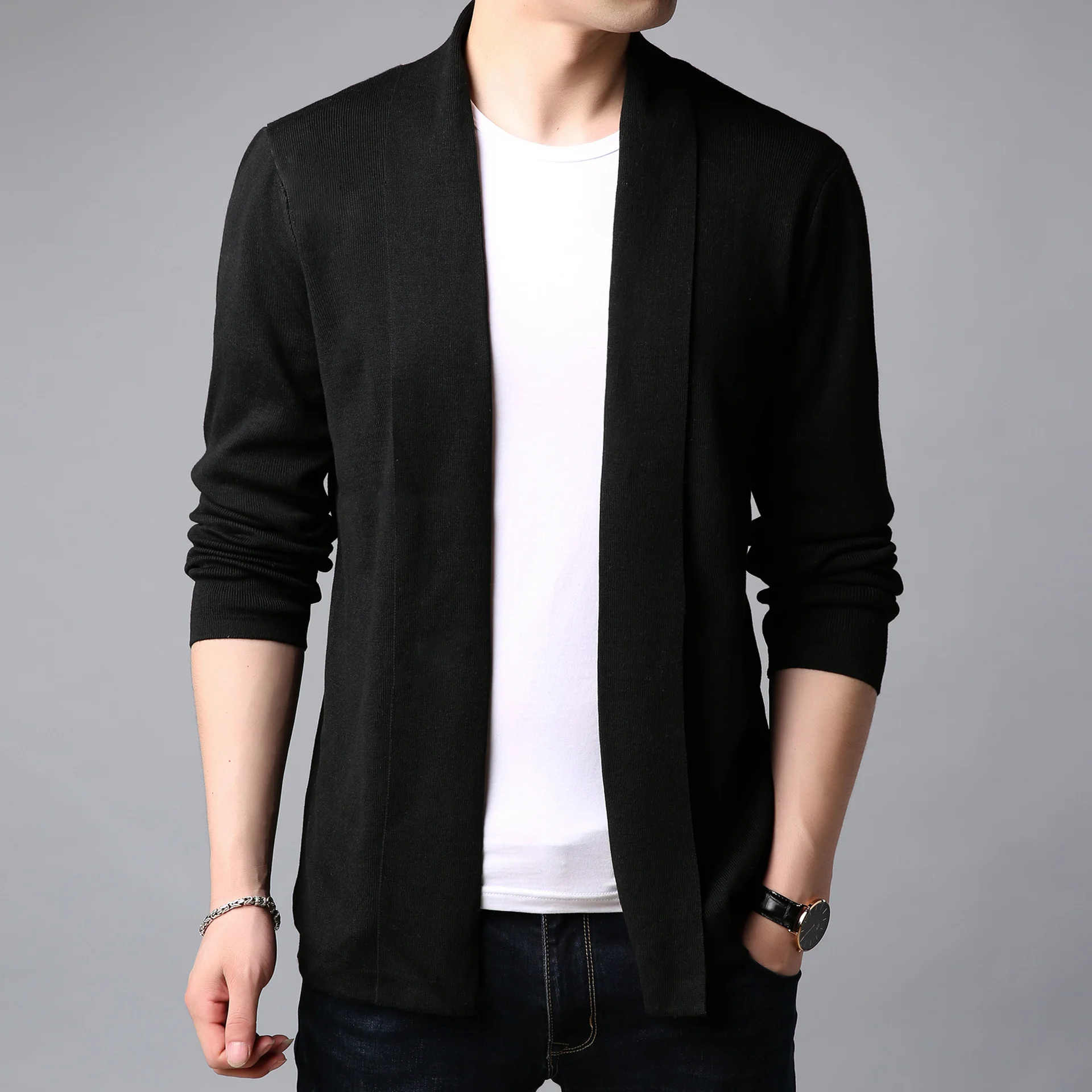 2023 Marka Sonbahar erkek Ceketleri Hırka Kazak Slim Fit Gençlik Palto Erkek Kazak Ceket Giyim . ' - ' . 1