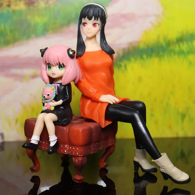 CASUS AİLE Anime Kız Figürleri Yor Anya Forger Aksiyon Figürü PVC Araba Dekorasyon Koleksiyonu Figürler Modeli Bebek Hediyeleri Çocuk Oyuncakları . ' - ' . 1