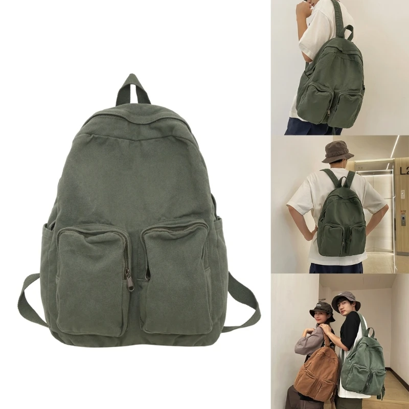 Japon Tarzı okul çantası Laptop Sırt Çantası Büyük Kapasiteli Seyahat Sırt Çantası Kitap Çantaları Öğrenci Gençler için . ' - ' . 1