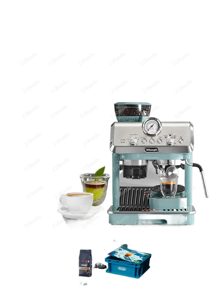 Kahve Makinesi Ec9155 Yarı Otomatik Ev Taşlama Entegre İtalyan Küçük Taşlama Köpüğü . ' - ' . 1
