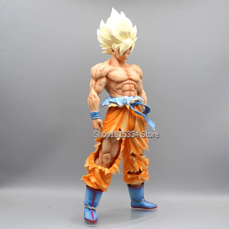 Anime Süper Son Goku Aksiyon Figürleri GK Goku dragon topu Figürleri 41cm PVC Koleksiyonu Heykeli Model Oyuncaklar Süs Hediyeler . ' - ' . 2