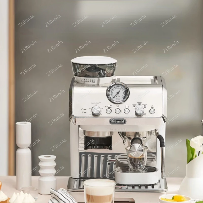 Kahve Makinesi Ec9155 Yarı Otomatik Ev Taşlama Entegre İtalyan Küçük Taşlama Köpüğü . ' - ' . 2