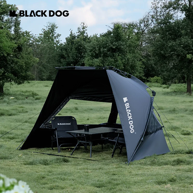 Naturehike-Blackdog 2-3 Kişi Su Geçirmez Kamp Çadırı Açık Tur Güneş koruma Otomatik Çadır Plaj Taşınabilir Yağmur Geçirmez Çadır . ' - ' . 2