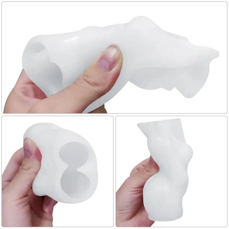 3D silikon İnsan Vücudu Mum Kalıp Utangaç Çıplak Erkek Kadın Vücut Kalıp DIY sabun kalıbı Mum Yapımı İçin Estetik Sanat Ev Dekor . ' - ' . 3