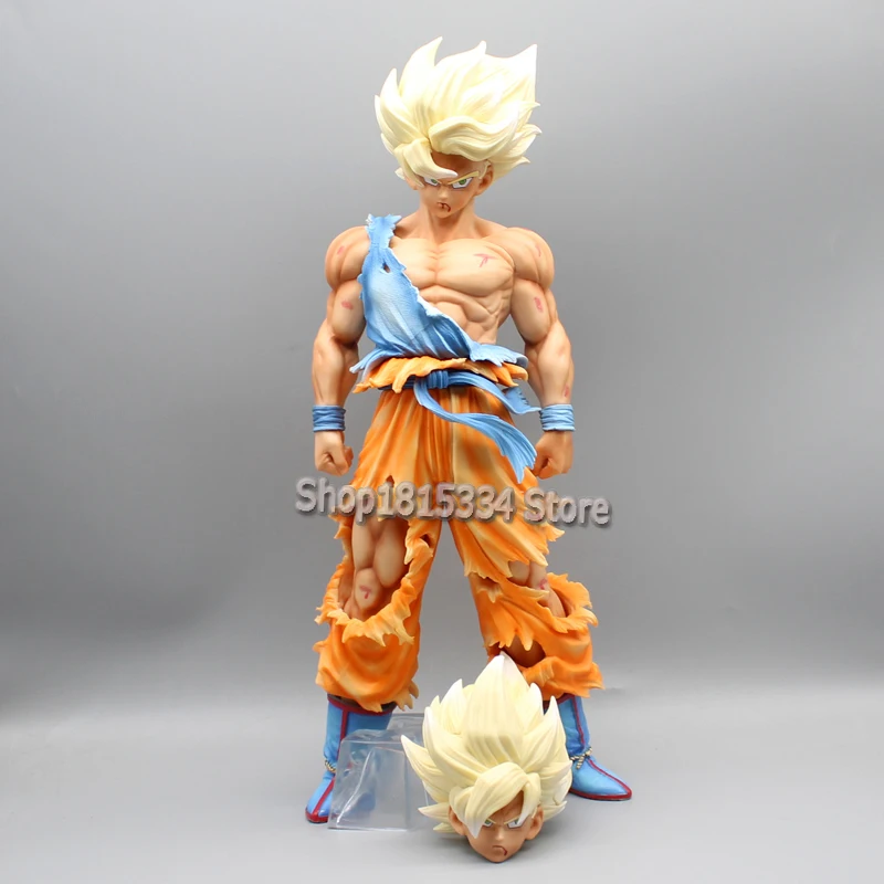 Anime Süper Son Goku Aksiyon Figürleri GK Goku dragon topu Figürleri 41cm PVC Koleksiyonu Heykeli Model Oyuncaklar Süs Hediyeler . ' - ' . 3