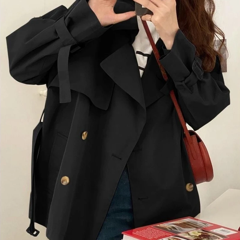 Açmalar Kadın Sonbahar Moda Kore Tarzı Rahat Öğrenciler Gevşek Tatlı Yüksek Sokak Dantel-up Giyim Zarif Tüm Maç Mujer . ' - ' . 3