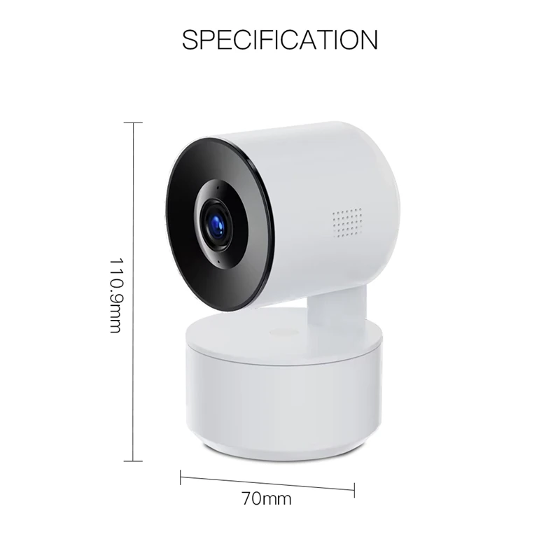 Akıllı ev kamerası Hareket Algılama Gece Görüş Fonksiyonu 1080P Kablosuz Güvenlik Kamera ABD Plug . ' - ' . 4