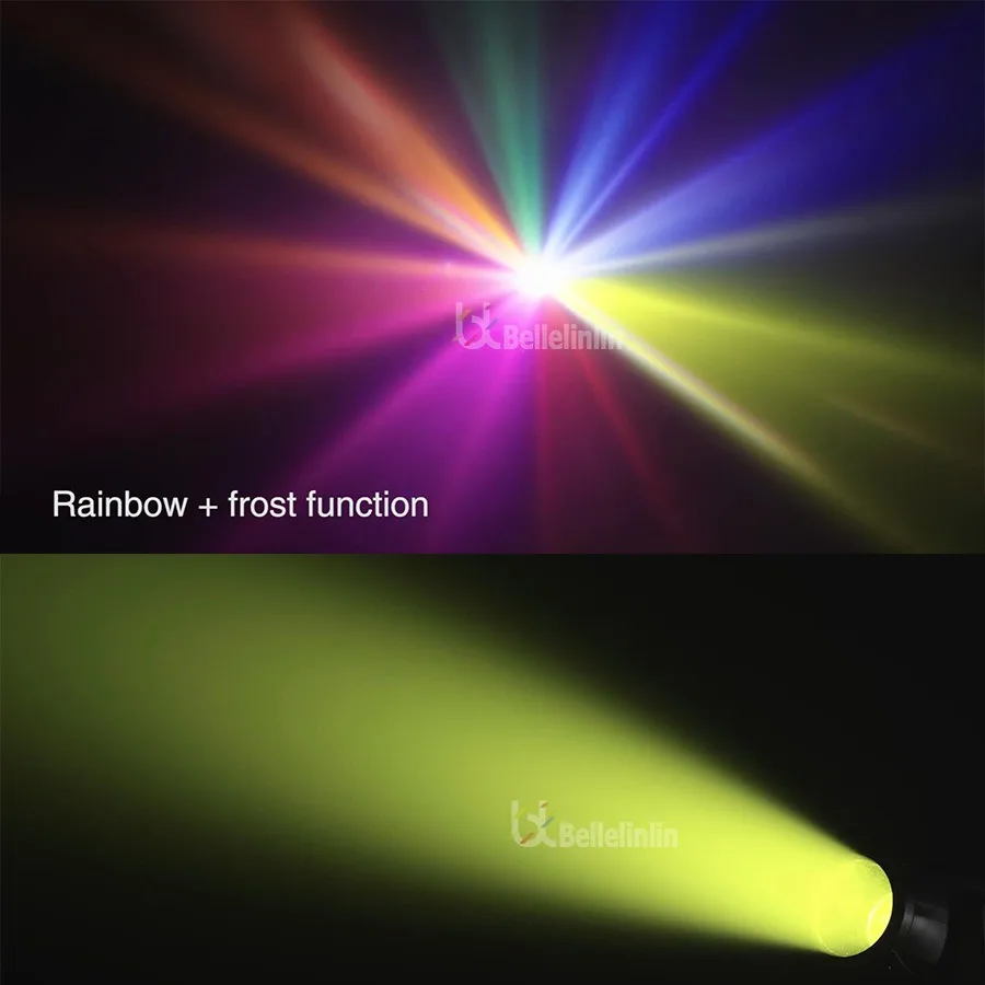 Hiçbir vergi 4 adet Mini 230 W hareketli kafa ışık sahne ışın etkisi Strobe desen DMX kontrol RGBW LED gösterisi DJ disko parti KTV Bar . ' - ' . 5
