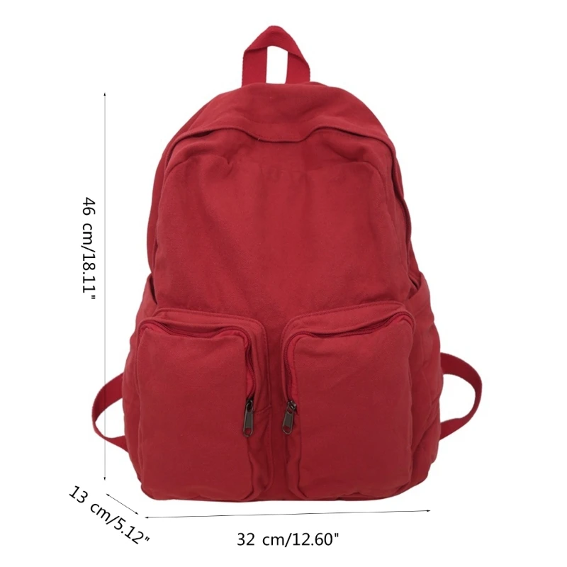 Japon Tarzı okul çantası Laptop Sırt Çantası Büyük Kapasiteli Seyahat Sırt Çantası Kitap Çantaları Öğrenci Gençler için . ' - ' . 5